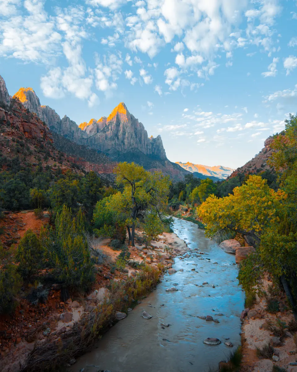 River winding through a rocky mountain landscape