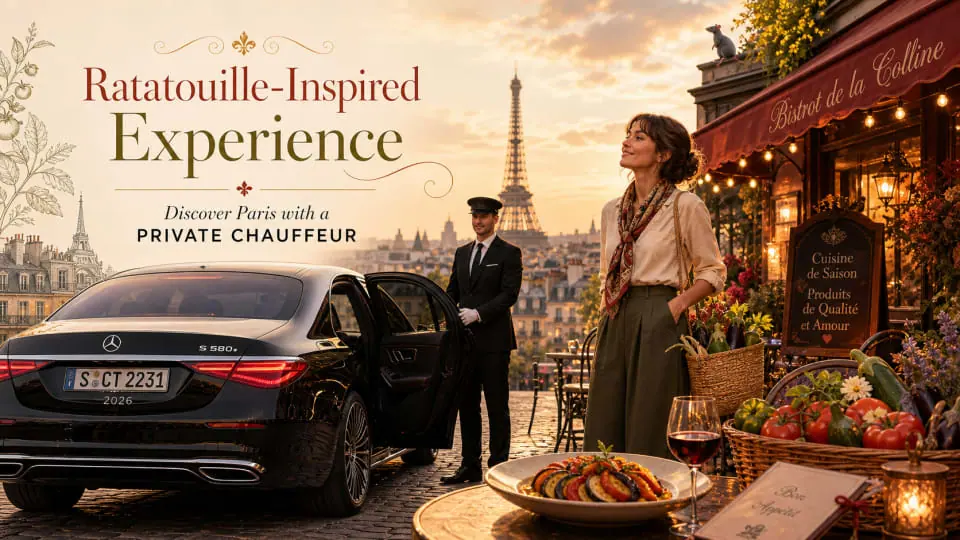 Expérience parisienne inspirée de Ratatouille avec chauffeur privé